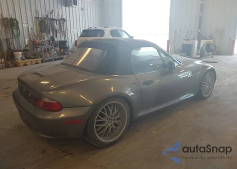 2001 BMW Z3 3.0I z USA, uszkodzony, nr VIN WBACN53411LJ59035